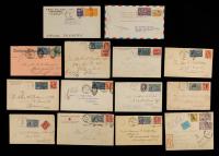 1885-1942 Group Of 14 Special Delivery Covers