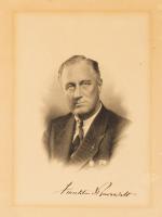 Roosevelt, Franklin D.: Boldly Signed and Handsome Engraving