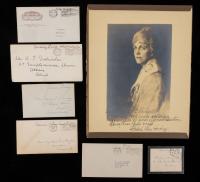 First Ladies, Signed Pieces: Lucretia Garfield, Francis Cleveland, Mary Harrison, Edith Roosevelt, Helen Taft, Florence Harding