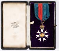 United Kingdom: Most Distinguished Order of Saint Michael and Saint George Medal, C.M.G. in Original Presentation Box