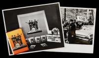 The Beatles:\ "Beatles Diary" 1965, Vintage Original B&W Photo of Point of Sale and Counter Display + An Original Diary in Near