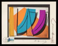 Andy Warhol. World Federation of United Nations Associations (Boldly Signed)