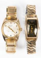 Two Vintage, Collectible Bulova Watches, Spectacular Retro Fashion. One Self Winding. Both Keep Time Well