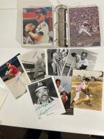Trove of Over 75 Signed Photos by Baseball Players, Many Greats, of the 60s-90s Including a Great Color Image of Don Drysdale &
