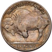 1937-D Buffalo 5C. 3 Legs PCGS AU55 - 2