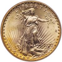 1922 $20 St. Gaudens PCGS MS64