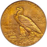 1908 $2.50 Indian PCGS MS65 - 2