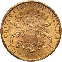 1891-S $20 Liberty PCGS MS62 - 2