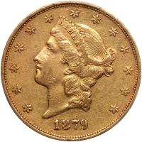 1879-O $20 Liberty PCGS EF45