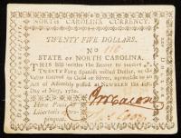 North Carolina, April 23, 1761 20 Shillings, NC-124