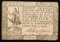 Virginia, July 17, 1775, Two Shillings 6 pence, VA-72a