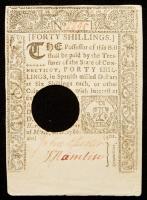 Connecticut, March 1, 1780 40 Shillings, CT-225