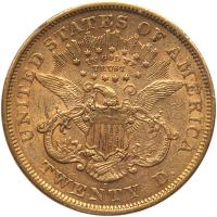 1875-S $20 Liberty PCGS AU50 - 2