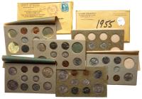 1955-P,D,S Mint Sets