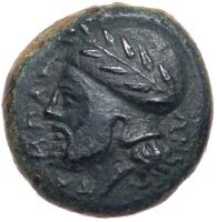 Sicily, Entella. Campanian Mercenaries. Ã Litra, 18mm (6.52 g), ca. 370-350 BC