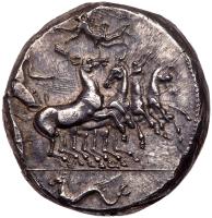 Sicily, Himera. Silver Tetradrachm (17.35 g), ca. 409-407 BC