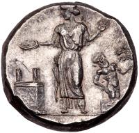 Sicily, Himera. Silver Tetradrachm (17.35 g), ca. 409-407 BC - 2