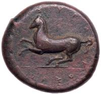 Sicily, Syracuse. Timoleon and the Third Democracy. Ã Dilitron, 25 mm,(19.29 g), 344-317 BC - 2