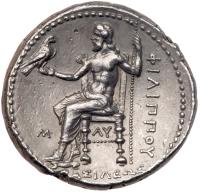 Macedonian Kingdom. Philip III Arrhidaios. Silver Tetradrachm (17.06 g), 323-317 BC - 2