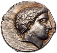 Paeonian Kingdom. Patraos. Silver Tetradrachm (12.64 g), 335-315 BC