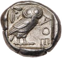Attica, Athens. Silver Tetradrachm (17.16 g), ca. 454-404 BC - 2