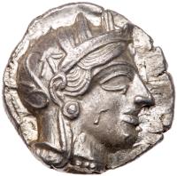 Attica, Athens. Silver Tetradrachm (17.17 g), ca. 454-404 BC