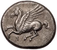 Corinthia, Corinth. Silver Stater (8.46 g), ca. 375-300 BC