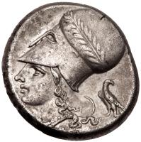 Corinthia, Corinth. Silver Stater (8.46 g), ca. 375-300 BC - 2