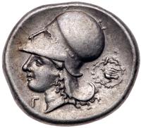 Corinthia, Corinth. Silver Stater (8.51 g), ca. 350/45-285 BC - 2