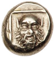 Lesbos, Mytilene. Electrum Hekte (2.54 g), ca. 377-326 BC - 2