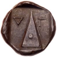 Caria, Kaunos. Silver Stater (11.82 g), ca. 410-390 BC - 2