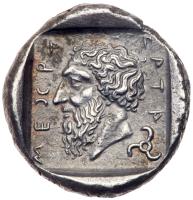 Lycian Dynasts. Mithrapata. Silver Stater (9.89 g), ca. 390-370 BC - 2
