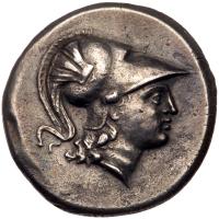 Pamphylia, Side. Silver Tetradrachm (16.53 g), ca. 205-100 BC