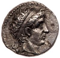 Seleukid Kingdom. Antiochos I Soter, 281-261 BC. Silver Hemi-Drachm (1.74 g),