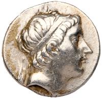 Seleukid Kingdom. Antiochos III, "The Great", 222-187 BC. Silver Drachm (4.29 g).