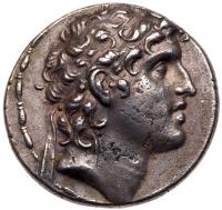 Seleukid Kingdom. Alexander I Balas, 152/1-145 B.C. Silver Tetradrachm (16.77 g)