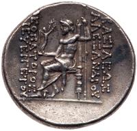 Seleukid Kingdom. Alexander I Balas, 152/1-145 B.C. Silver Tetradrachm (16.77 g) - 2