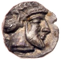 Philistia, Gaza. Obol (0.66 g), mid 5th century-333 BC.