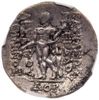 Parthian Hegemony. Mithradates I, 165-132 B.C. Silver Tetradrachm (15.64 g), - 2
