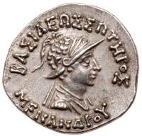 Kingdom of Baktria. Menander, ca. 165/55-130 BC.