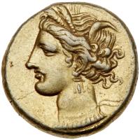 Zeugitania, Carthage. Electrum Stater (7.42 g), ca. 290-270 BC