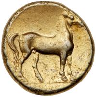 Zeugitania, Carthage. Electrum Stater (7.42 g), ca. 290-270 BC - 2