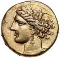 Zeugitania, Carthage. Electrum Stater (7.33 g), ca. 290-270 BC