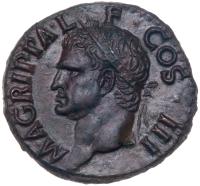 Agrippa (grandfather of Caligula). AE As (11.86 g)