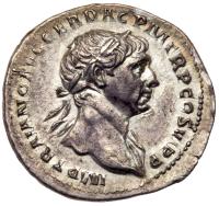 Trajan. Silver Denarius (3.17 g), AD 98-117