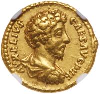 Marcus Aurelius. Gold Aureus (6.77 g), as Caesar, AD 138-161