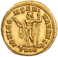 Diocletian, AD 284-305. Gold Aureus (5.04 g), Rome, struck AD 294-296. - 2