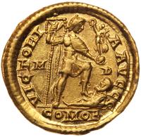 Arcadius. Gold Solidus (4.53 g), AD 383-408 - 2