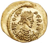 Phocas. Gold Semissis (2.14 g), 602-610