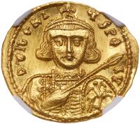 Tiberius III (Apsimar). Gold Solidus (4.48 g), 698-705